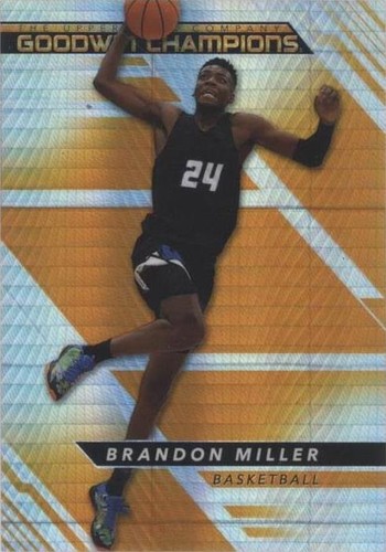 2022 Upper Deck Goodwin Champions - Brandon Miller #GP-ON