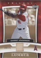 2005 Upper Deck Trilogy - Garret Anderson #PR-GA