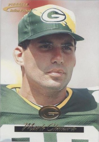 1996 Pinnacle Action Packed Mark Chmura #96
