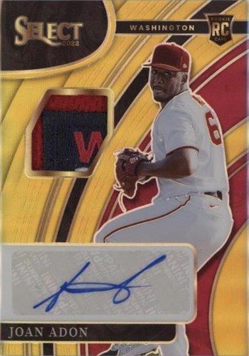 2022 Panini Select - Joan Adon #RJA-JA