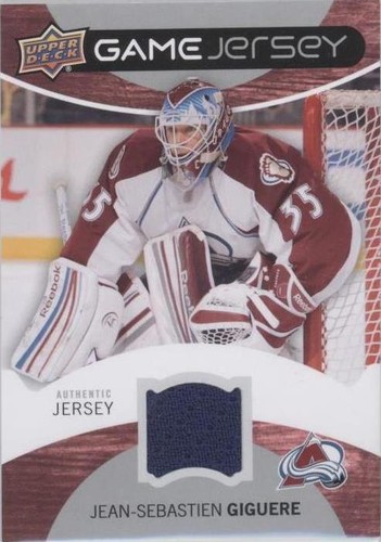 2012-13 Upper Deck - Jean-Sebastien Giguere #GJ-JG
