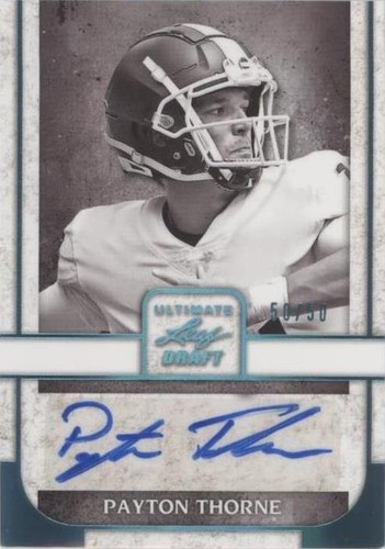 2022 Leaf Ultimate Draft Payton Thorne #PA-PT1