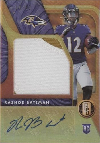 2021 Panini Gold Standard Rashod Bateman #RJJ-RB