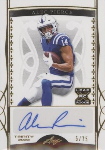 2022 Leaf Trinity Alec Pierce #BA-AP1