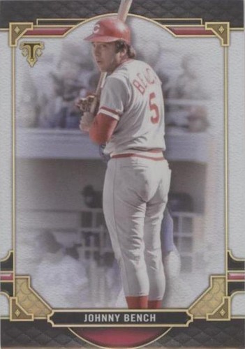 2022 Topps Triple Threads - Johnny Bench #92