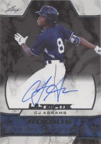 2019 Leaf Ultimate - C.J. Abrams #RS-CJA