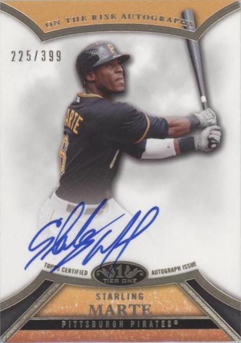 2013 Topps Tier One - Starling Marte #ORA-SM