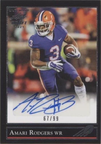 2021 Leaf Ultimate Draft Amari Rodgers #BG-AR1