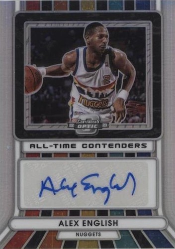 2022-23 Panini Contenders Optic - Alex English #ATC-AXE