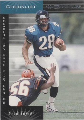 1999 Donruss Fred Taylor #197