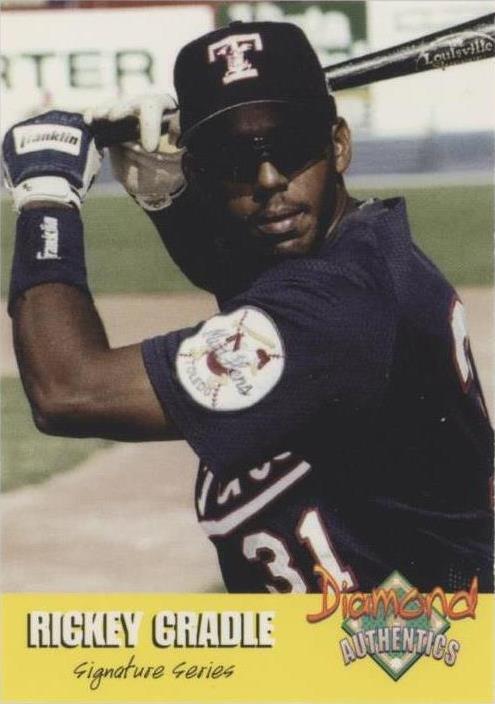 2000 Diamond Authentics Signature Series - Rickey Cradle #29