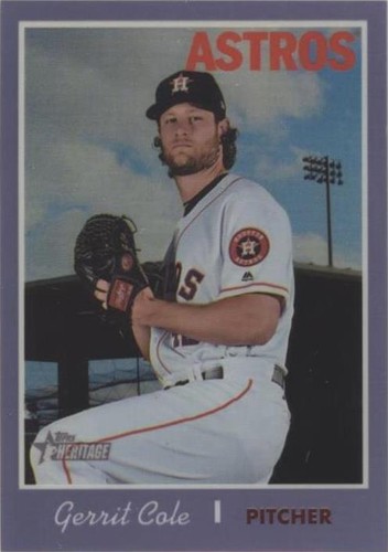 2019 Topps Heritage - Gerrit Cole #THC-429