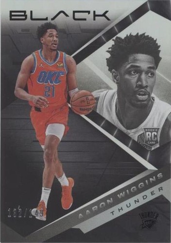 2021-22 Panini Black - Aaron Wiggins #92