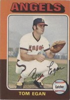 1975 O-Pee-Chee - Tom Egan #88
