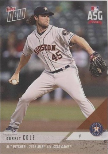 2018 Topps Now - Gerrit Cole #AS-55