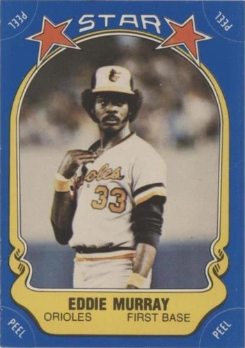 1981 Fleer Star Stickers - Eddie Murray #117