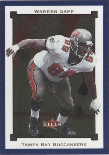 2002 Fleer Premium Warren Sapp #76