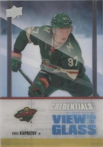 2021-22 Upper Deck Credentials - Kirill Kaprizov #VG-9