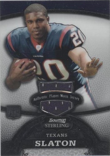 2008 Bowman Sterling Steve Slaton #154