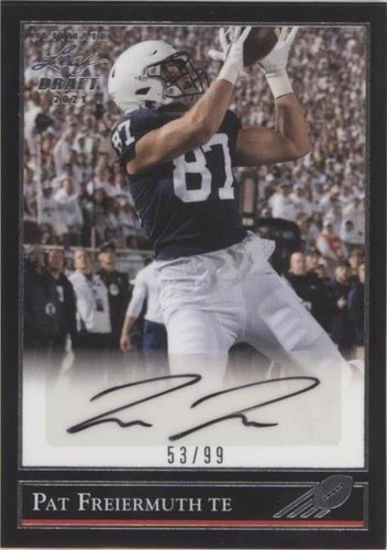 2021 Leaf Ultimate Draft Pat Freiermuth #BG-PF1