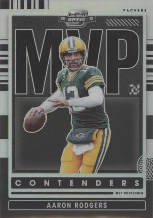2021 Panini Contenders Optic Aaron Rodgers #MVP-ARO
