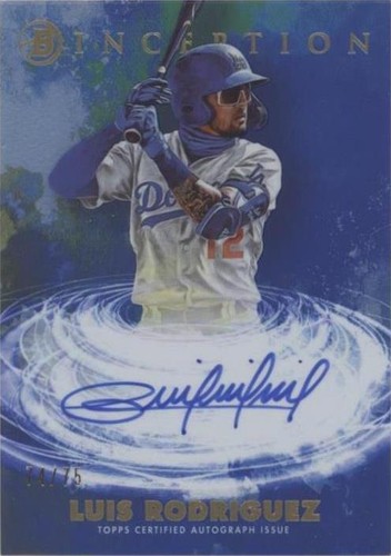 2021 Bowman Inception - Luis Rodriguez #PPA-LR