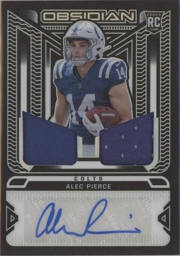 2022 Panini Obsidian Alec Pierce #RJI-API