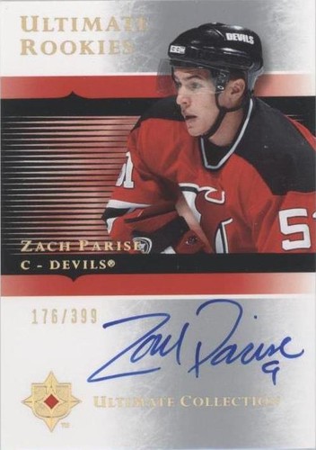 2005-06 Ultimate Collection - Zach Parise #122