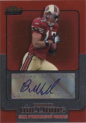 2006 Topps Finest Brandon Williams #185