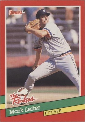 1991 Donruss The Rookies - Mark Leiter #29