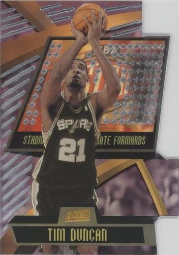 1998-99 Topps Stadium Club - Tim Duncan #T11A
