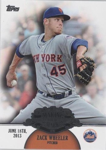 2013 Topps - Zack Wheeler #MM-27