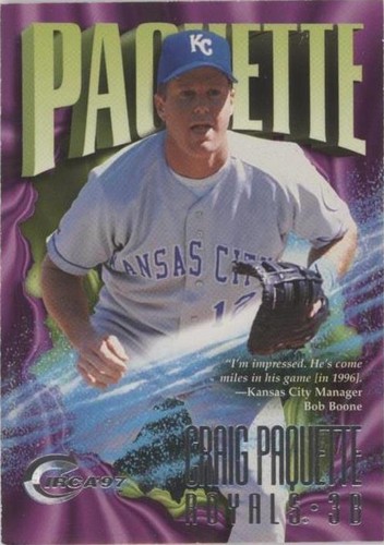 1997 Skybox Circa - Craig Paquette #191
