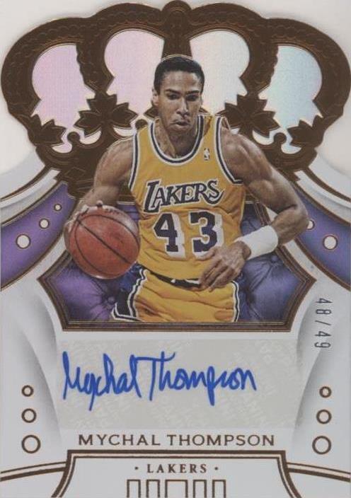 2019-20 Panini Crown Royale - Mychal Thompson #CA-MTH