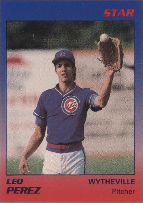 1989 Star Wytheville Cubs - Leopoldo Perez #23