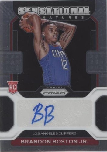 Brandon Boston Jr. RC auto /20シリ Brandon Boston Jr. RC