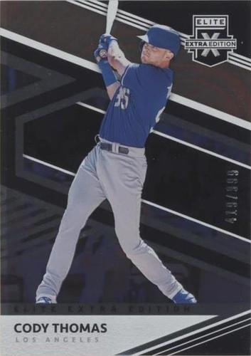 2020 Panini Elite Extra Edition - Cody Thomas #109