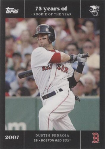 2022 Topps MLB Rookie of the Year 75th Anniversary - Dustin Pedroia #38