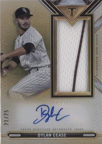 2021 Topps Triple Threads - Dylan Cease #ASJR-DC