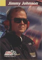 1993 Pro Set Finish Line - Jimmy Johnson #132