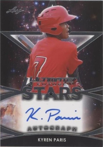 2019 Leaf Ultimate - Kyren Paris #FS-KP1