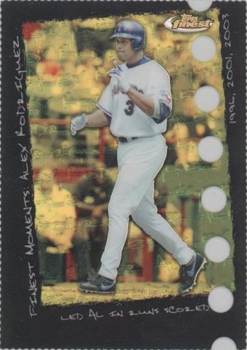 2005 Topps Finest - Alex Rodriguez #FAM40
