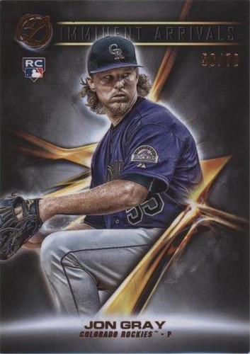 2016 Topps Legacies of Baseball - Jon Gray #IA-JG
