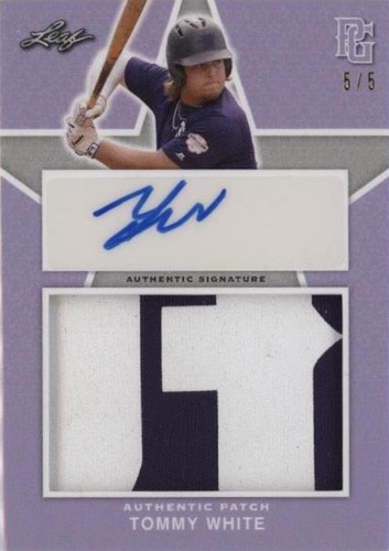 2020 Leaf Perfect Game National Showcase - Tommy White #PA-TW1