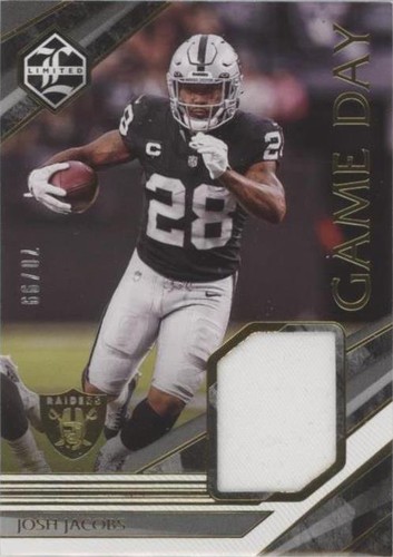 2021 Panini Limited Josh Jacobs #GD-JJ