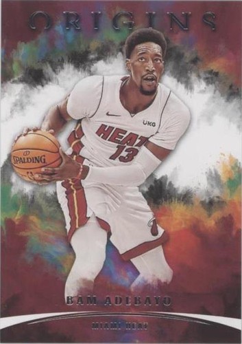 【63】 NBA カード Bam Adebayo RC optic 99シリ 2021-22 Panini Contenders Optic Season Ticket Blue Prizm /99