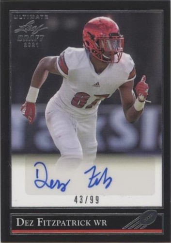 2021 Leaf Ultimate Draft Dez Fitzpatrick #BG-DF1