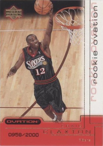 2000-01 Upper Deck Ovation - Speedy Claxton #80