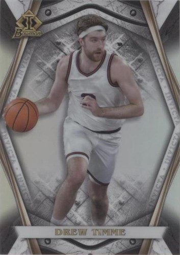 DREW TIMME GONZAGA 2023 BOWMAN CHROME UNIVERSITY PINK RC