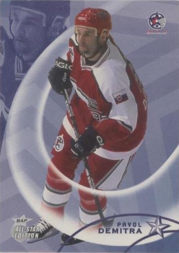2002-03 In the Game Be A Player All-Star Edition - Pavol Demitra #18